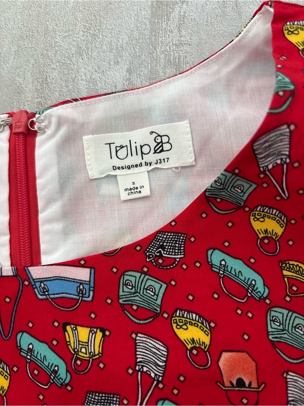 Tulip B Fit-and-Flare Midi Dress S - Picture 6 of 9